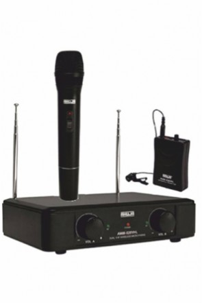 Dual Wireless Mic - Ahuja AVM - 520VHL